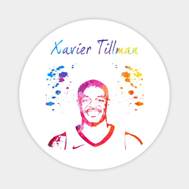 Xavier Tillman Magnet by Moreno Art